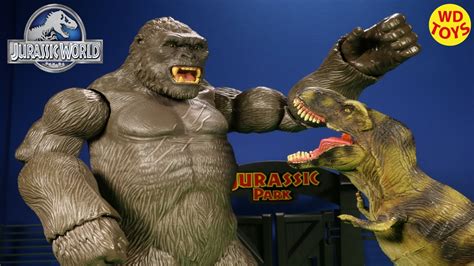 New Jurassic Park Remote T Rex Vs King Kong Skull Island
