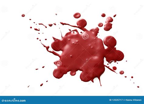 Blood Splatter Royalty Free Stock Photography Image 12535717