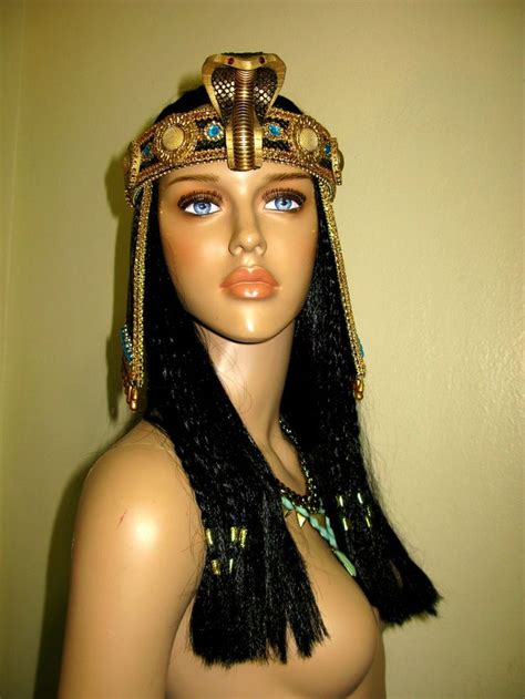 cleopatra headpiece halloween costume dance costume etsy egyptian crown egyptian headpiece