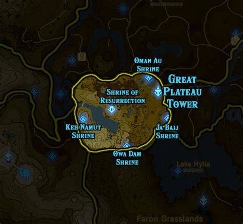Zelda Breath Of The Wild Shrine Maps And Locations Polygon Breath