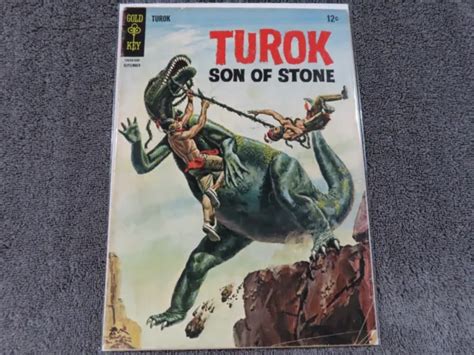 Gold Key Comics Turok Son Of Stone Rare Silver Age Comic G