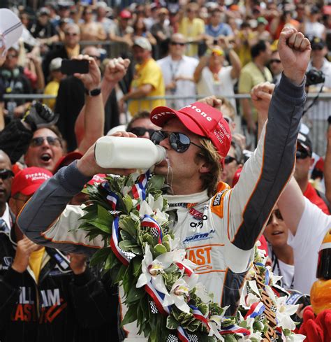 Dan Wheldon Wins Indy 500 As Hildebrand Crashes On Final Turn