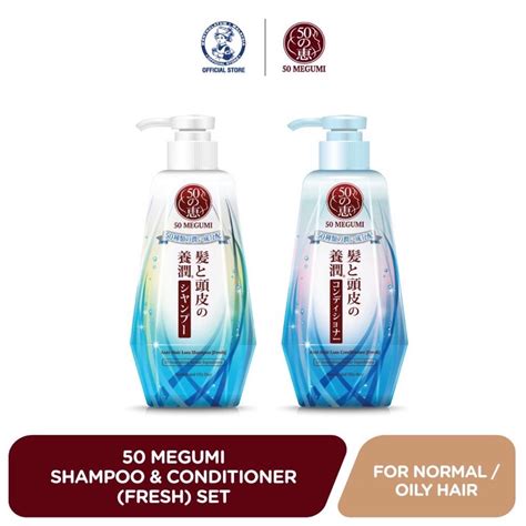 MEGUMI Anti Hair Loss Shampoo Conditioner Fresh Ml Shopee Malaysia