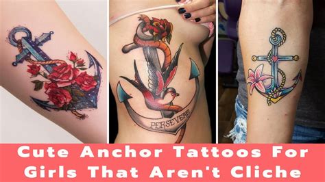 Excellent Anchor Tattoo Design Ideas For Women Tattoo Designs For Girls Anchor Tattoos Youtube