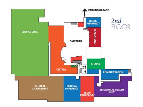 Map Layout Of Skagit Valley Hospital