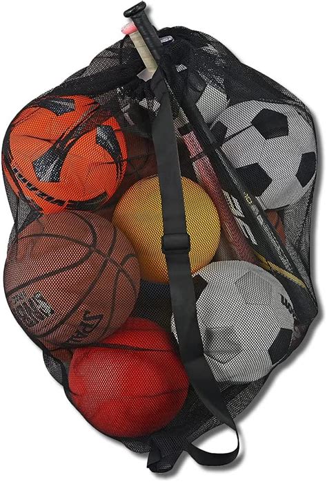 Soccer Ball Bag Sports Equipment Bag Mesh Laundry Bag