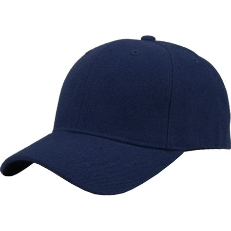 Solid Baseball Cap Velcro Adjustable Closure Plain Dad Hat Walmart