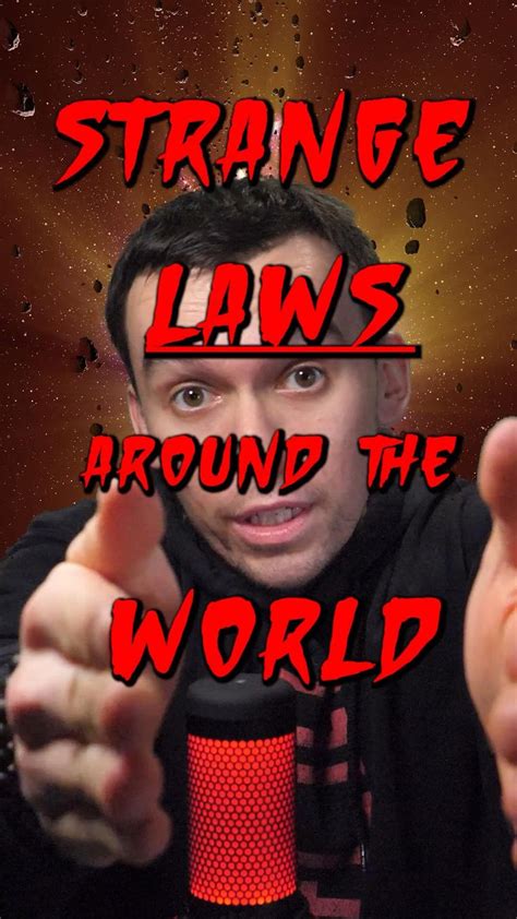 Strange Laws From Around The World Wait For It Weird Laws Funny Facts Weird Facts