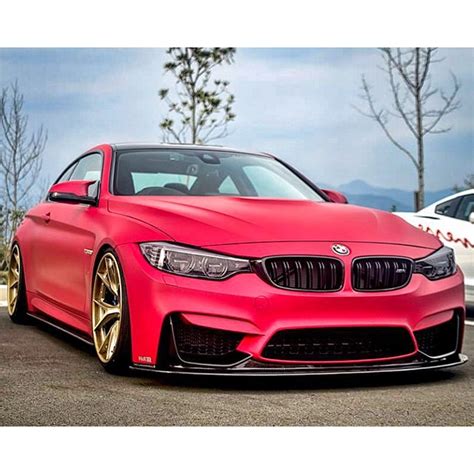 Bmw M4 On Hre S101 Forged Alloy Wheels In Brushed Gold Prestige Wheel