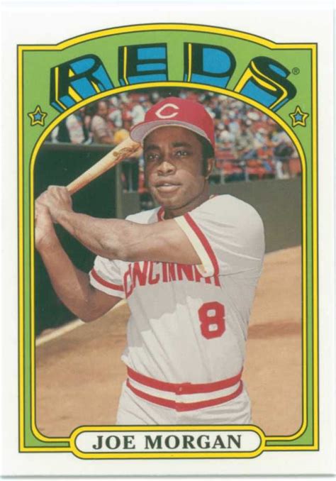 Joe Morgan 2013 Topps 1972 Mini Oakland Athletics Cincinnati Reds