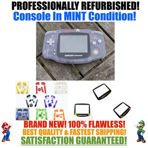 Nintendo Game Boy Advance In Glacier Stareheboyscentreacke
