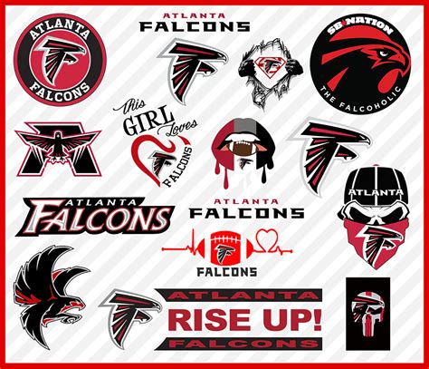 Atlanta Falcons Logo Png Falcons Svg Cut Files Layered Svg Inspire Uplift