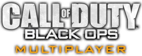 Logo For Call Of Duty Black Ops Multiplayer By Fan Steamgriddb