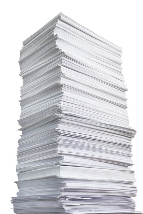 Huge Paper Stack Stock Photo Image Of Copy Paper Blank 30866828