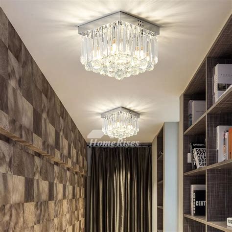 Lowe's® has your next project covered. Ceiling Crystal Lights Flush Mount Hallway Round/ Square ...