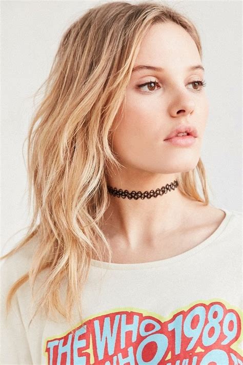 Urban Outfitters Tattoo Choker Necklace 90s Products Popsugar Love