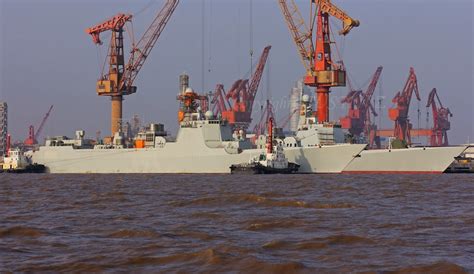 Type 052d Class Guided Missile Destroyer 172 And 173 Chinese Military