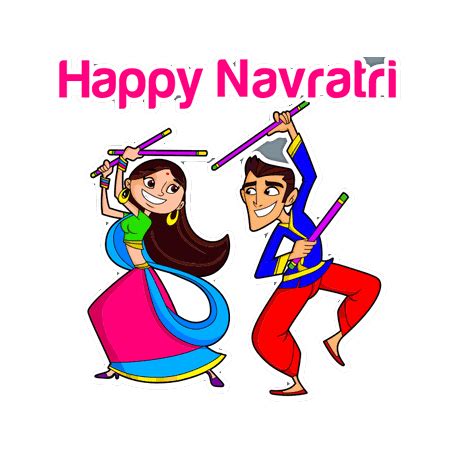 Navratri Stickers Pack For iMessage by Kaushik Godhani | Navratri, Stickers packs, Happy navratri