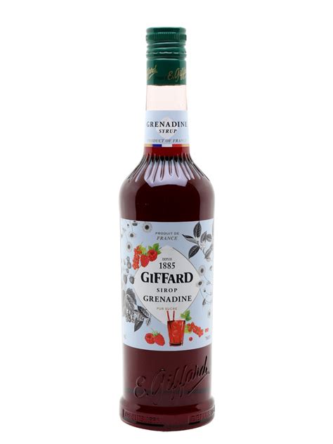 Hundreds of flavors to choose from. Giffard Grenadine : The Whisky Exchange