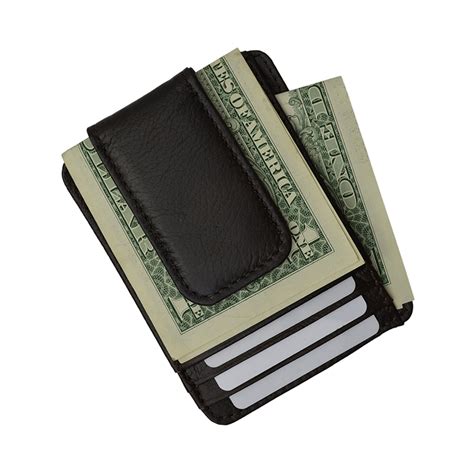 Well, the mens wallet with money clip has taken the male fashion world by storm. Genuine Leather Magnetic Money Clip Wallet - BelleChic