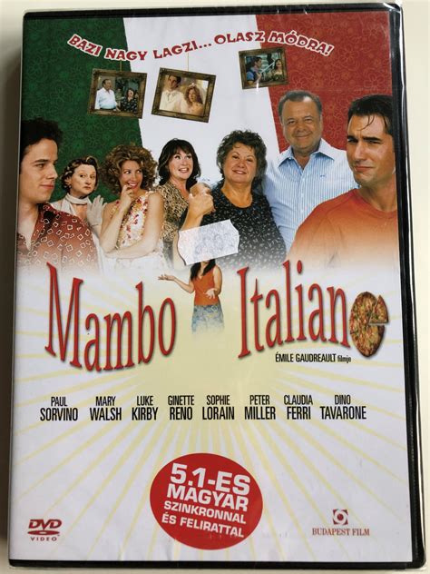 mambo italiano dvd 2003 bazi nagy lagzi olasz módra directed by Émile gaudreault starring