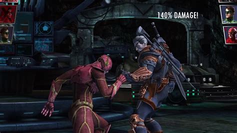 Attack, ventilation, sabotage, and report buttons are at the bottom right corner of the screen. Injustice: Gods Among Us: Gameplay (My first time playing ...