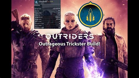 Outrageous Trickster Build Outriders Worldslayer Youtube