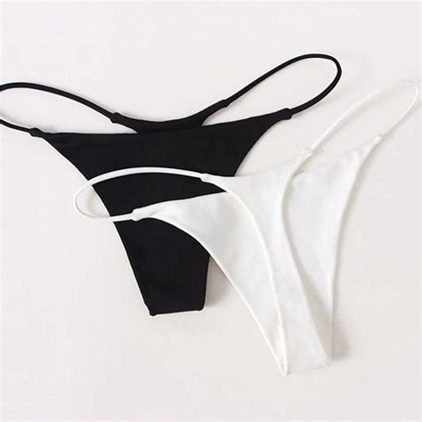 1pcs Sexy G String Women Panties Low Rise Thongs Lingerie Underwear Summer Female T Back Briefs