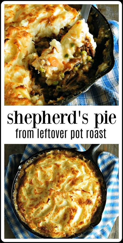 Now, could also turn this recipe into a stir. Shepherds Pie from Leftover Pot Roast | Recipe | Pork ...
