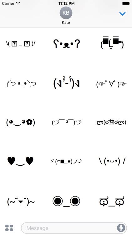 Text Emoji Classic Emojis By Kevin Southgate