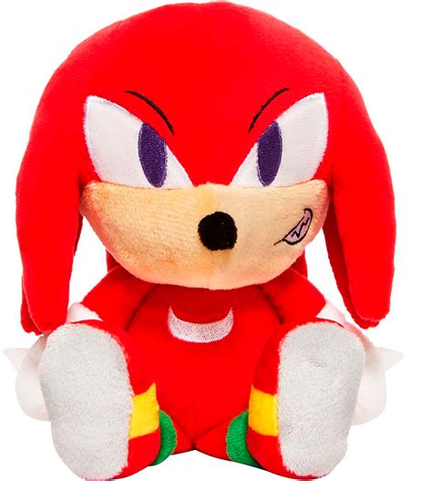 Neca Sonic The Hedgehog 8 Knuckles Phunny Plush Kr17352 Best Buy