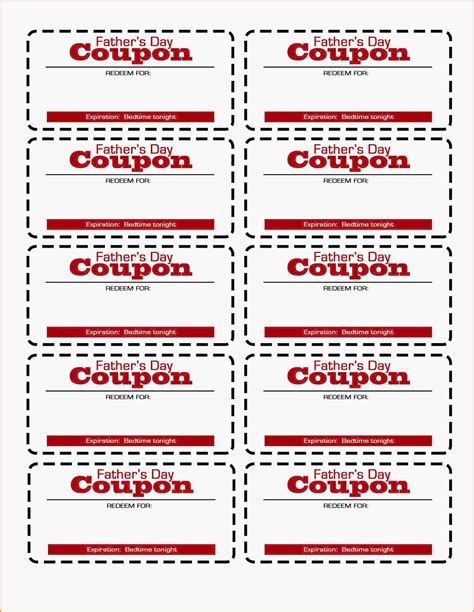 Ms Word Coupon Template Hq Printable Documents