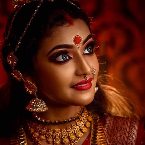 Durga Puja Nude Makeup Look Durga Puja Special Makeup Tutorials Hot