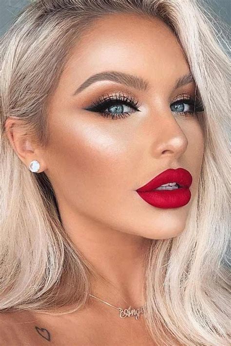 48 red lipstick looks get ready for a new kind of magic red lipstick makeup red lipstick