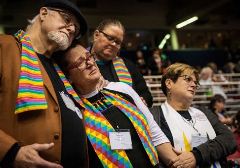 united methodist church votes to maintain its opposition to same sex marriage gay clergy the