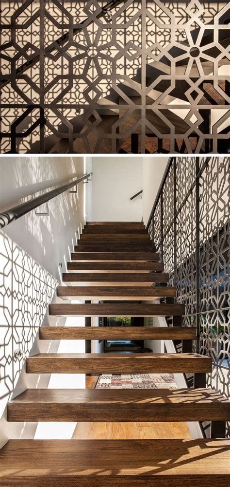 Stair railing, staircases, stair treads, floating stairs, open stairs, modern stairs, circular stairs. 11 Creative Stair Railings That Are A Focal Point In These Modern Houses