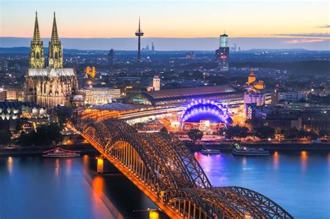 Premium Photo Cologne Cathedral Aerial