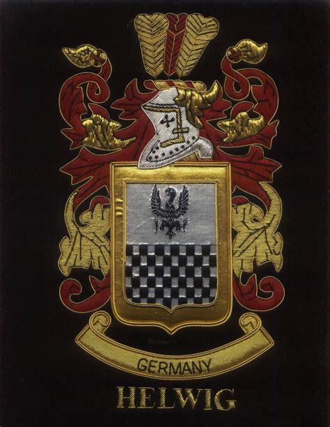 Helwig Family Crest / Helwig Coat of arms | Coat of arms, Family crest, Japanese family crest