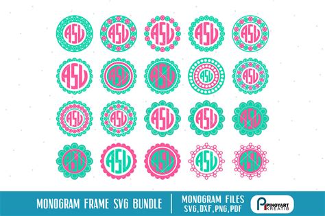66 Free Monogram Svg Bundle Pod Ready Free Svg Cut Files For Design