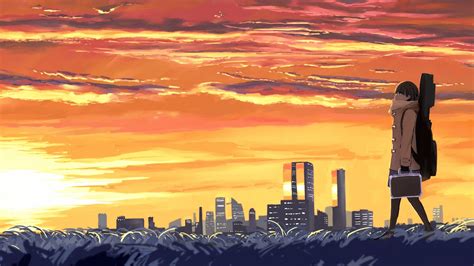 Japanese Anime City Wallpapers Top Free Japanese Anime