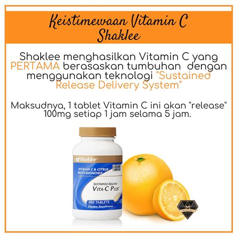 Vitamin c 1000mg, calcium 250mg, vitamin d 300iu. Kebaikan Sustained Release Vitamin C Shaklee ~ Rubiah Kadir