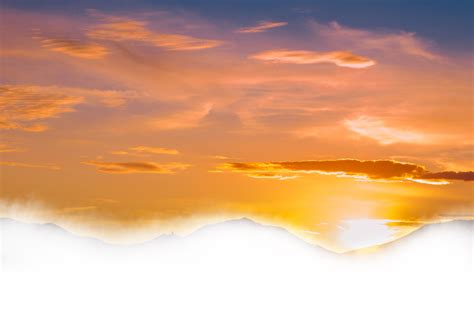 Sunset Background Hd Png Ftestickers Sky Clouds Fireclouds Sunset
