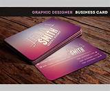 Photos of Graphic Designer Business Card Templates