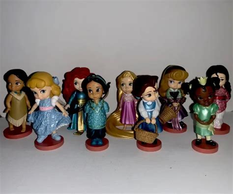 Disney Animators Princess Lot Collection Deluxe Figure Play Set 9
