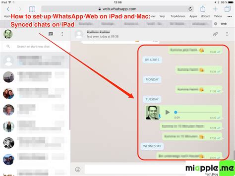 We show you how to do it. How To Set Up WhatsApp Web On iPad And Mac - miapple.me