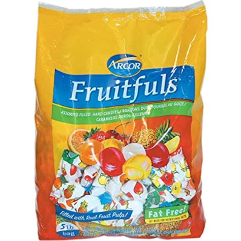 Arcor Assorted Fruitfuls Hard Candy 6oz Grocery Mailpac