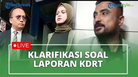 Rizal Djibran Klarifikasi Soal Laporan Kdrt Sang Istri Sarah Youtube