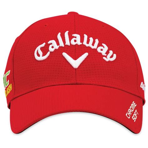 Callaway Tour Authentic Performance Pro Baseball Cap Red Scottsdale Golf
