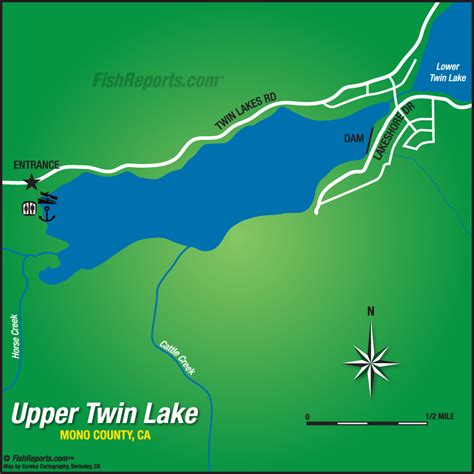 Twin Lake Upper Fish Reports And Map
