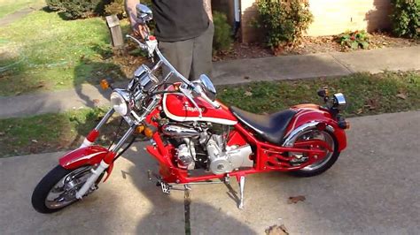 Test Drive Mini Chopper Snap On 125cc New 7 Miles Sold Youtube
